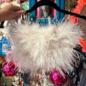 White Feather Tube-Top